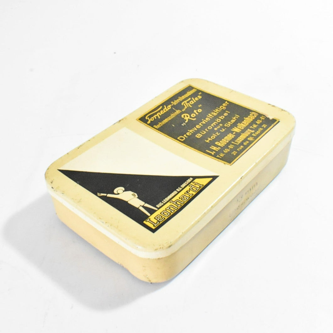 Vintage Leonardi Ribbon Tin