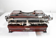 Load image into Gallery viewer, 1934 Restored Woodgrain Royal P Typewriter - New Platen
