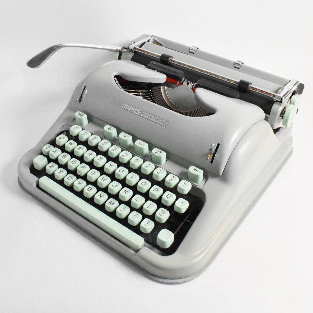 Restored Hermes 3000 Typewriter - Director Elite