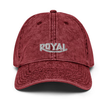Load image into Gallery viewer, Vintage Cotton Twill Cap - Royal Typewriter Co. Baseball Hat
