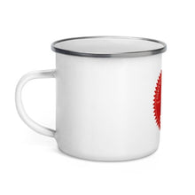 Load image into Gallery viewer, Enamel Mug - Remington Typewriter Mark
