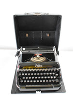 Load image into Gallery viewer, 1953 German Erika 10 Glossy Black Typewriter
