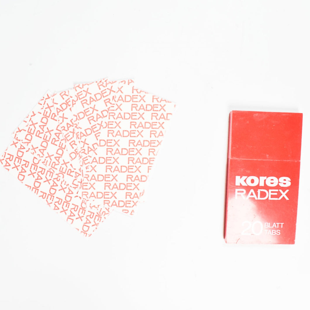 KORES - 10 Strips Correcting Paper and Holder
