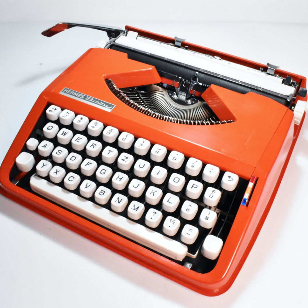 Hermes Baby Typewriter | Restored Typewriter | New Ribbon ...