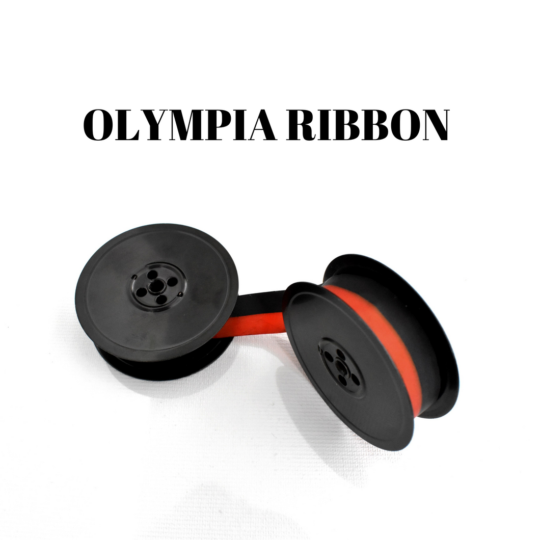 OLYMPIA Typewriter Ink Ribbon, 1+1 FREE