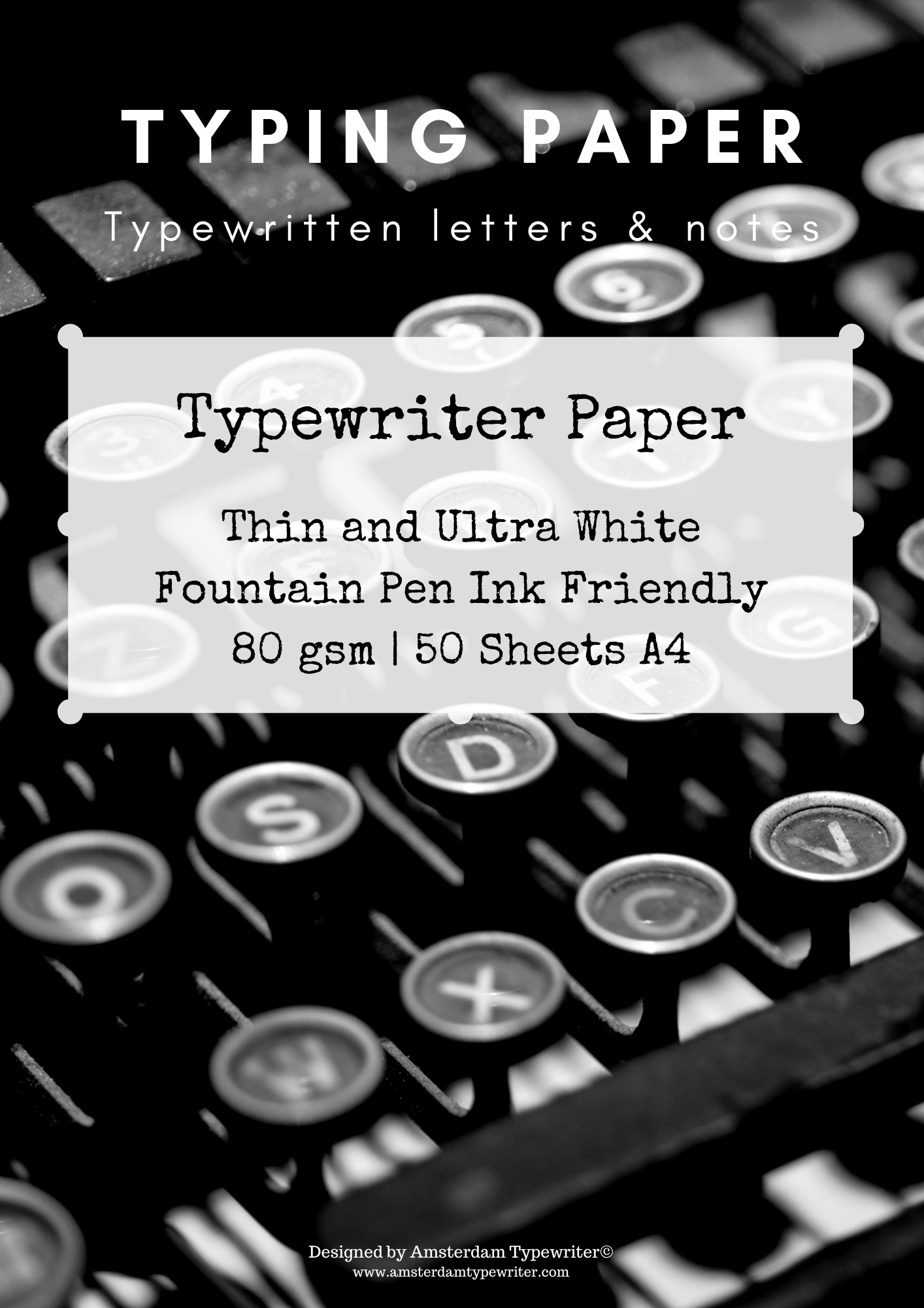 Typewriter Paper 