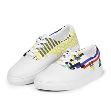 Load image into Gallery viewer, Men’s Lace-up Canvas Shoes - Olivetti Multisumma 22
