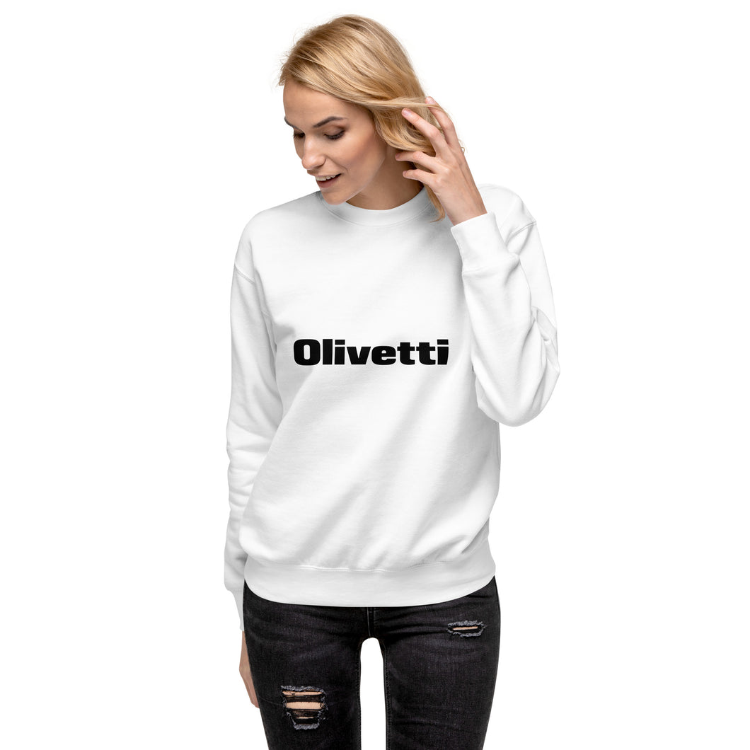 Unisex Premium Sweatshirt - Olivetti